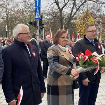 Radomszczanie upamiętnili 104. rocznicę odzyskania przez Polskę niepodległości