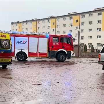 Zadymienie w budynku na Piastowskiej w Radomsku