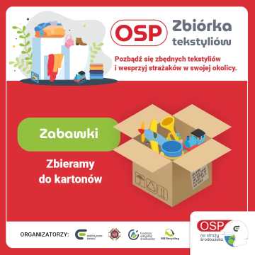 OSP na straży środowiska. Druhowie z OSP Dziepółć zbierają, elektrośmieci, złom i tekstylia