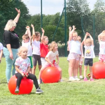 Przedszkolaki z Gminy Radomsko miały swoją sportową olimpiadę