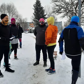 Pobiegli by zwrócić uwagę na zły stan powietrza w Radomsku