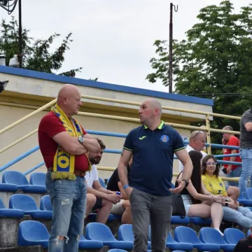 Kibice i doping na meczu RKS Radomsko – FA GKS Bełchatów