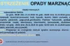 Uwaga na marznące opady deszczu i mżawki 