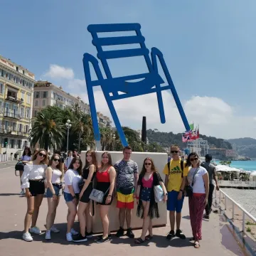Staż na Lazurowym Wybrzeżu uczniów Ekonomika dobiega końca