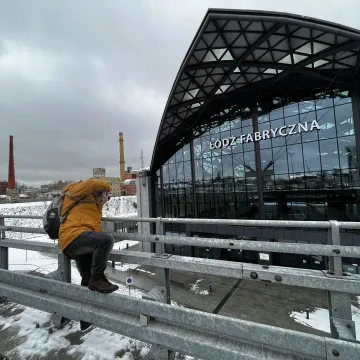 Łódź zatrzymana w obiektywie