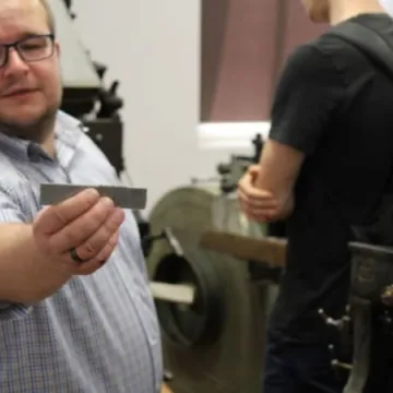 Radomszczański Dzień Drukarza w Drukarni Braci Kamińskich 