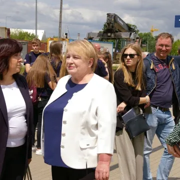 Pociąg „Warszyc” wjechał na peron w Radomsku