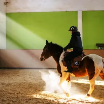 Zdobyli odznaki jeździeckie 