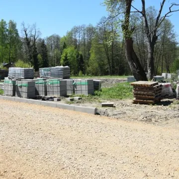 Ul. Stara Droga w Radomsku w przebudowie