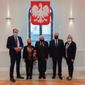 Złoci małżonkowie otrzymali medale