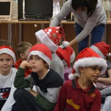 Choinka w MBP Radomsko 