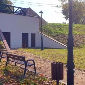 Park w Przedborzu już po rewitalizacji