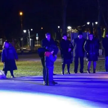 Zabawa sylwestrowa w parku Świętojańskim