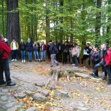 Uczniowie z „Mechanika” na Rajdzie Geodety