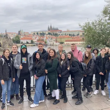 Zakończenie praktyk zagranicznych uczniów z Drzewniaka