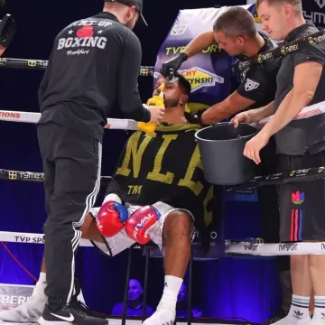 Korner Radomsko Boxing Night 2023. Robert Parzęczewski znokautował rywala