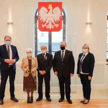 Złoci małżonkowie otrzymali medale