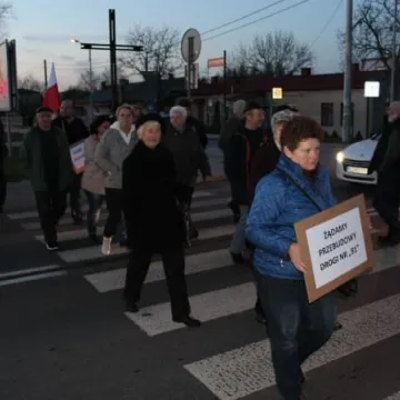 Mieszkańcy blokują Narutowicza
