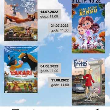 Małe Kino! Bajkowe Poranki Filmowe w MDK i „Kino na leżakach”