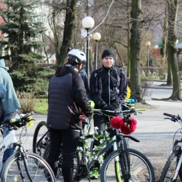 Powitali wiosnę na rowerach 