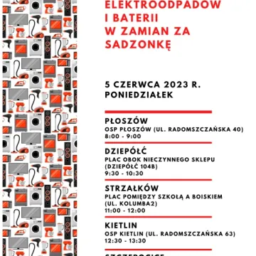 Oddaj elektrośmieci, odbierz sadzonkę. Rusza kolejna edycja mobilnej zbiórki