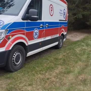 Wypadek podczas jazdy konnej. Strażacy wspierali ratowników medycznych