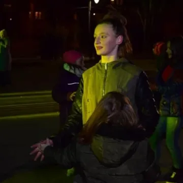 Zabawa sylwestrowa w parku Świętojańskim