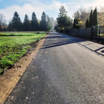 Przebudowa drogi w Maluszynie (gm. Żytno)