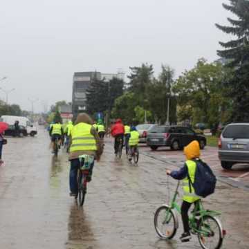 Deszcz nie przeszkodził rowerzystom