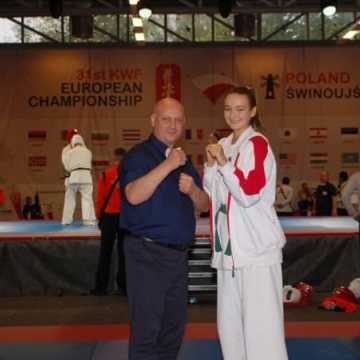 Weronika Mazur wicemistrzynią Europy w karate 