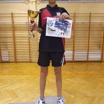 Kacper Cieciura wygrał cykl Grand Prix w tenisie stołowym