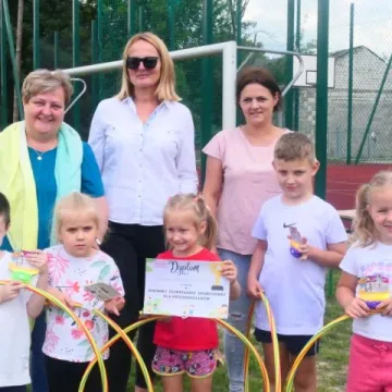 Przedszkolaki z Gminy Radomsko miały swoją sportową olimpiadę