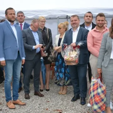 Dożynki w Niedośpielinie w gminie Wielgomłyny