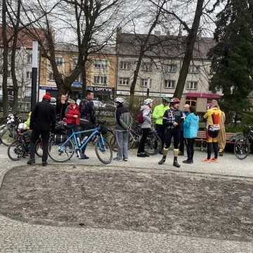 Rowerzyści z Radomska pożegnali zimę