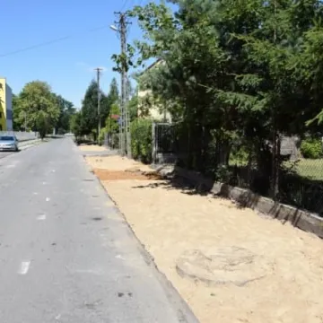 Nowe chodniki w mieście