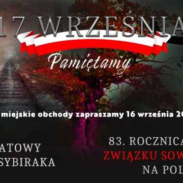 Miejskie obchody rocznicy agresji  Sowietów na Polskę