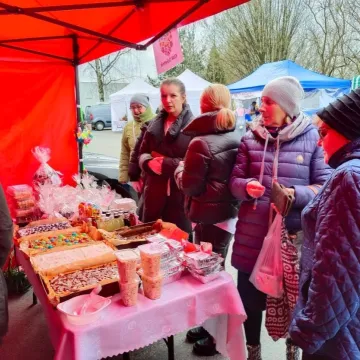 Zapachniało kolorową wiosną na parkingu przed Starostwem Powiatowym w Radomsku