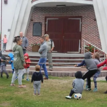 Bawili się na festynie parafialnym
