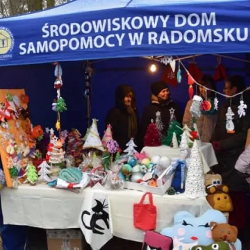 Miejska Wigilia na placu 3 Maja w Radomsku