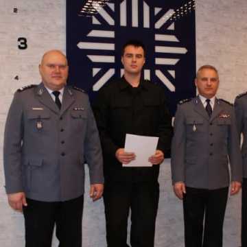 Nowy policjant w radomszczańskiej komendzie 
