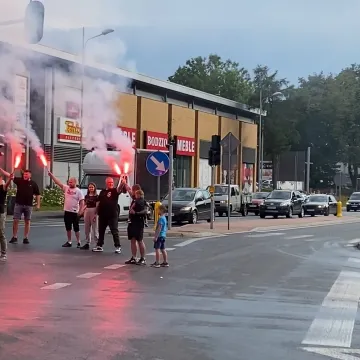 Kibice RKS Radomsko upamiętnili powstańców warszawskich