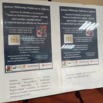 Pisanki i pająki ludowe ożywiły tradycję w Gidlach