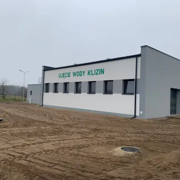 Klizin w gminie Kodrąb z przebudowanym ujęciem wody