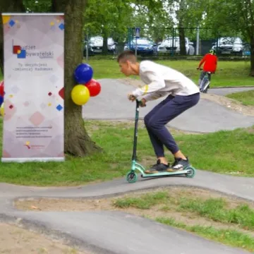 Pumptrack w Radomsku oficjalnie oddany do użytku