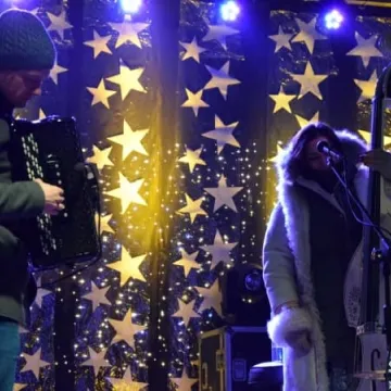 Miejska Wigilia na placu 3 Maja w Radomsku