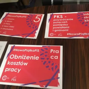 W Radomsku przedstawiono „Nową Piątkę PiS”