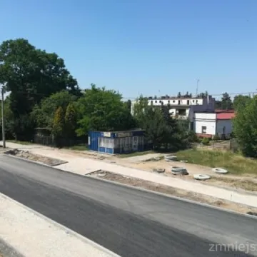 Budowa ronda na finiszu