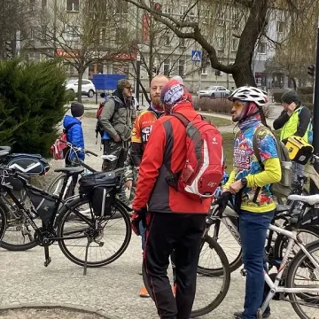 Rowerzyści z Radomska pożegnali zimę