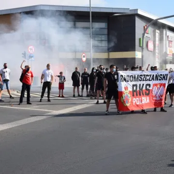 Kibice RKS Radomsko uczcili rocznicę wybuchu Powstania Warszawskiego