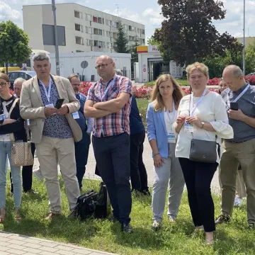 Symulacja wypadku i zarządzanie kryzysowe. Trening 9. Łódzkiej Brygady OT w Radomsku